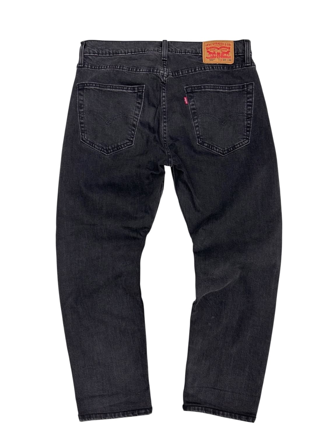 리바이스 502 흑청 데님팬츠 (34) 상품이미지6