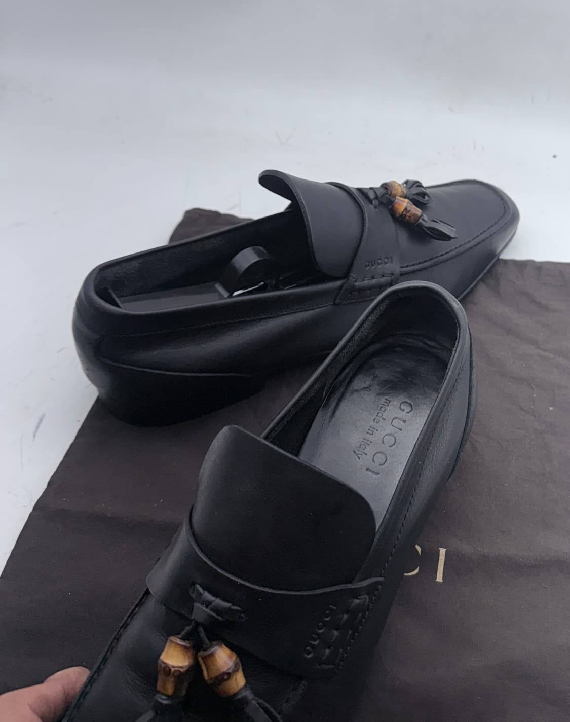 정품)구찌 뱀부 테슬 255 상품이미지9