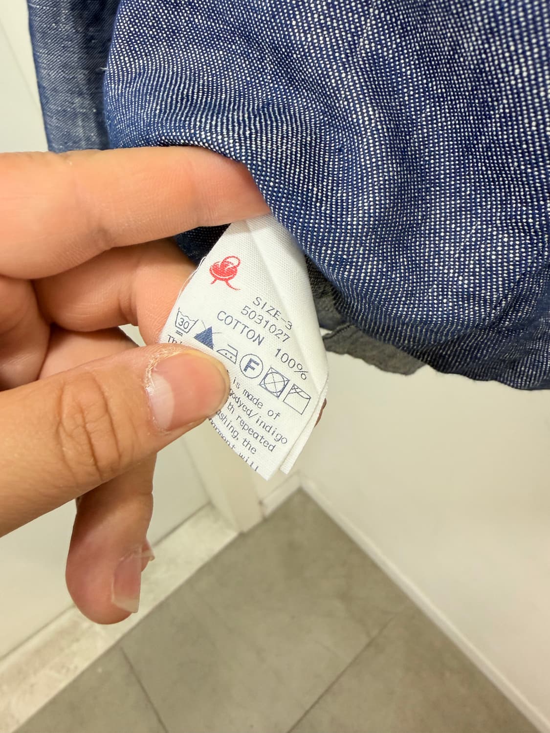 45rpm 데님 블레이저 자켓 상품이미지9