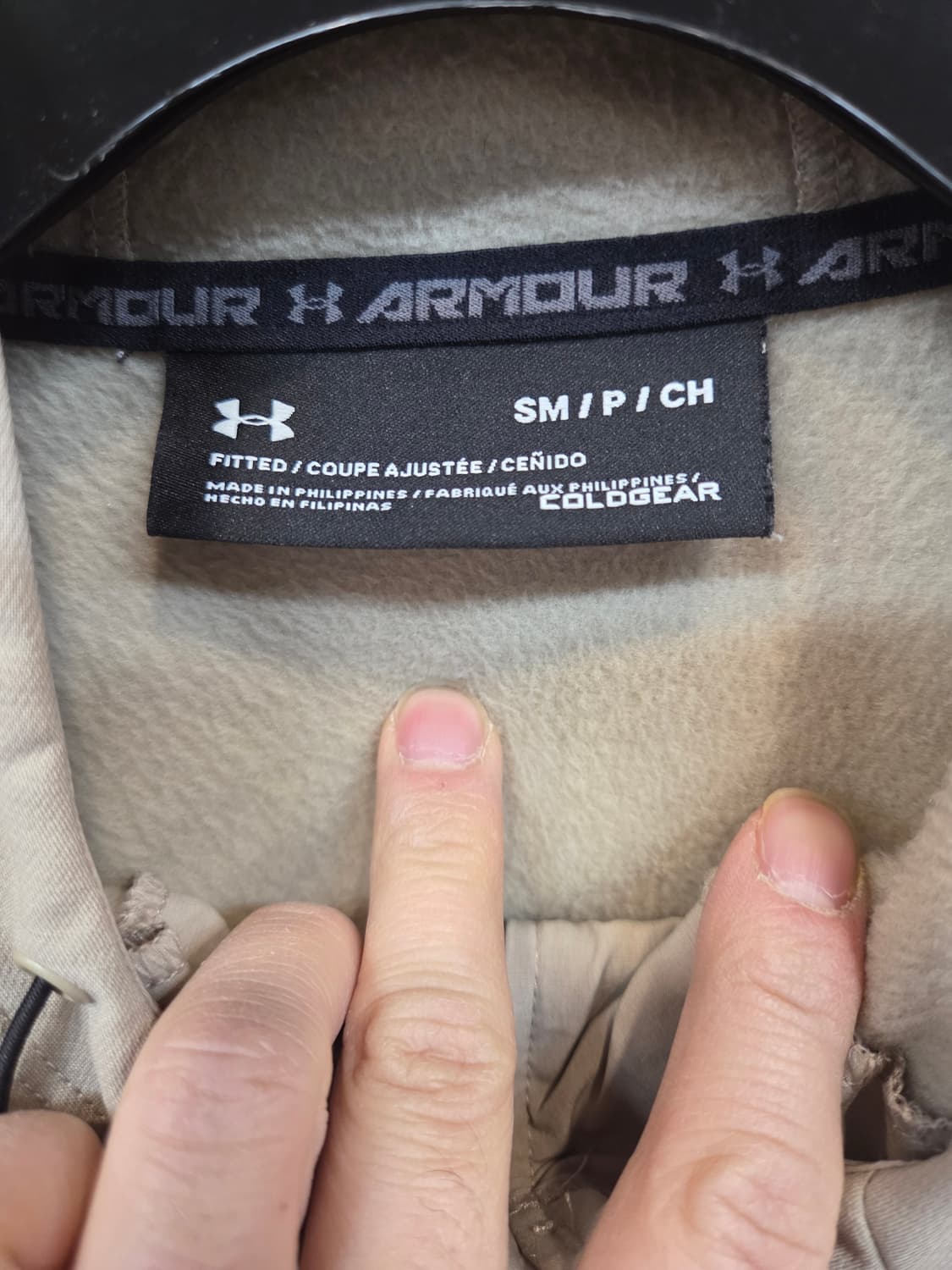 언더아머 스톰 사이클론 안감약기모 기능성 후드자켓 s 상품이미지3