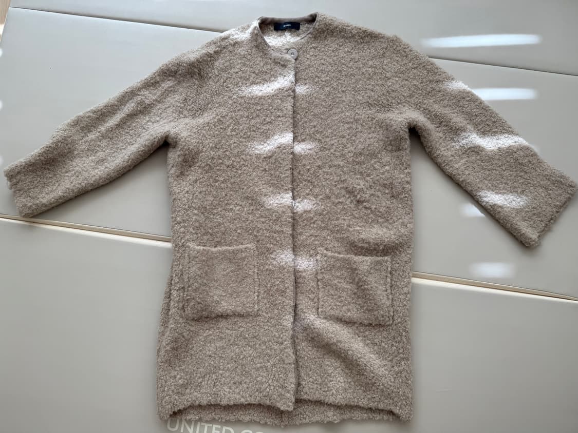 BEAKER 울 블렌드 롱 니트 가디건 비이커 타임 상품이미지1