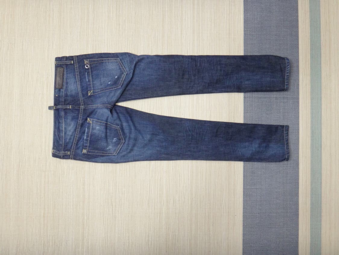 (38사이즈) 디스퀘어드2 여성 슬림 워싱 데님 팬츠 상품이미지3