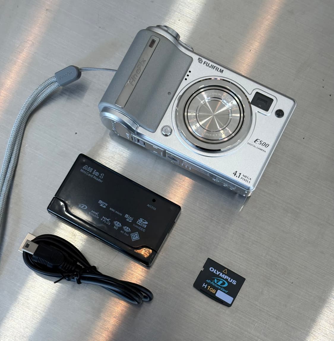 Xd카드1GB/레어)후지필름 파인픽스 E500 빈티지디카 상품이미지2