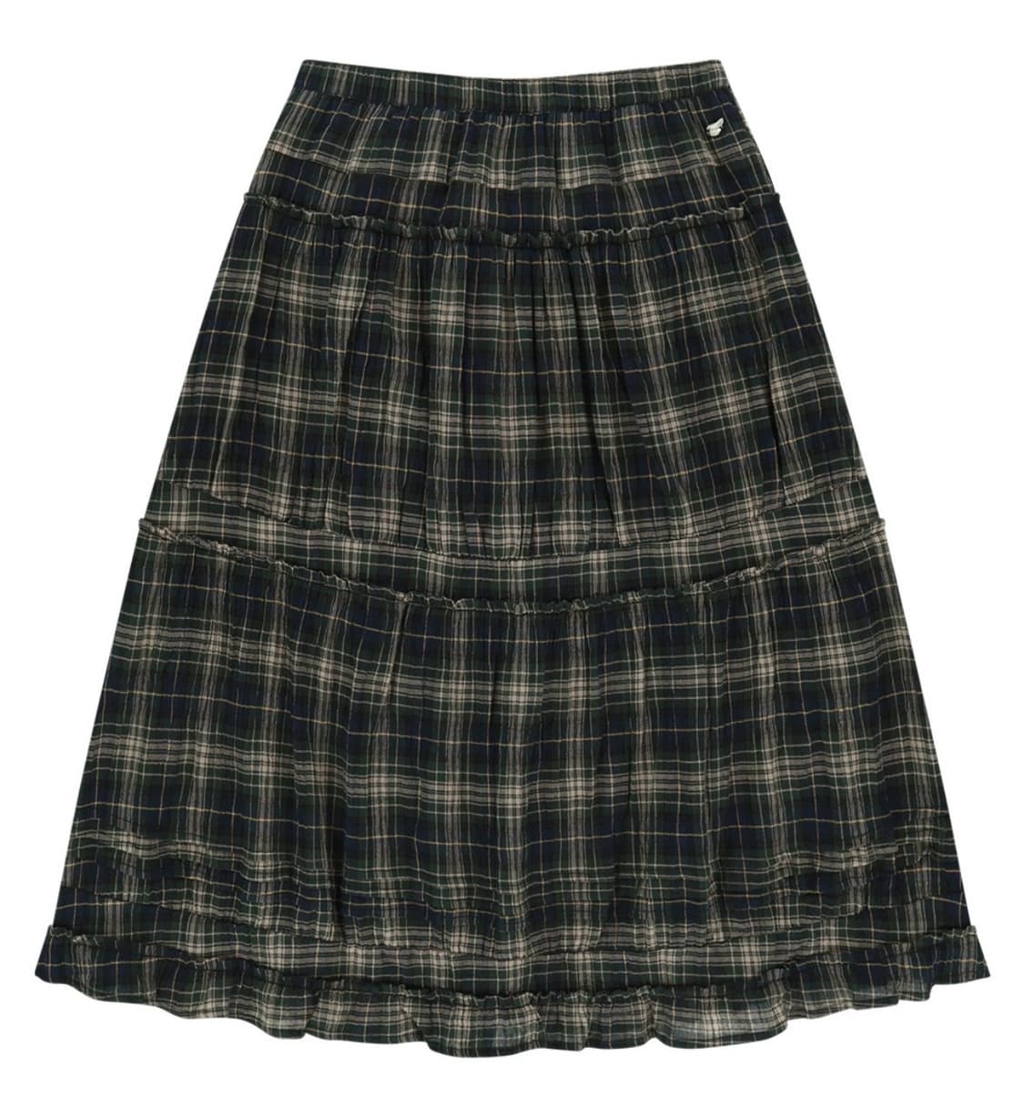 Coyseio shirring midi skirt check  상품이미지3