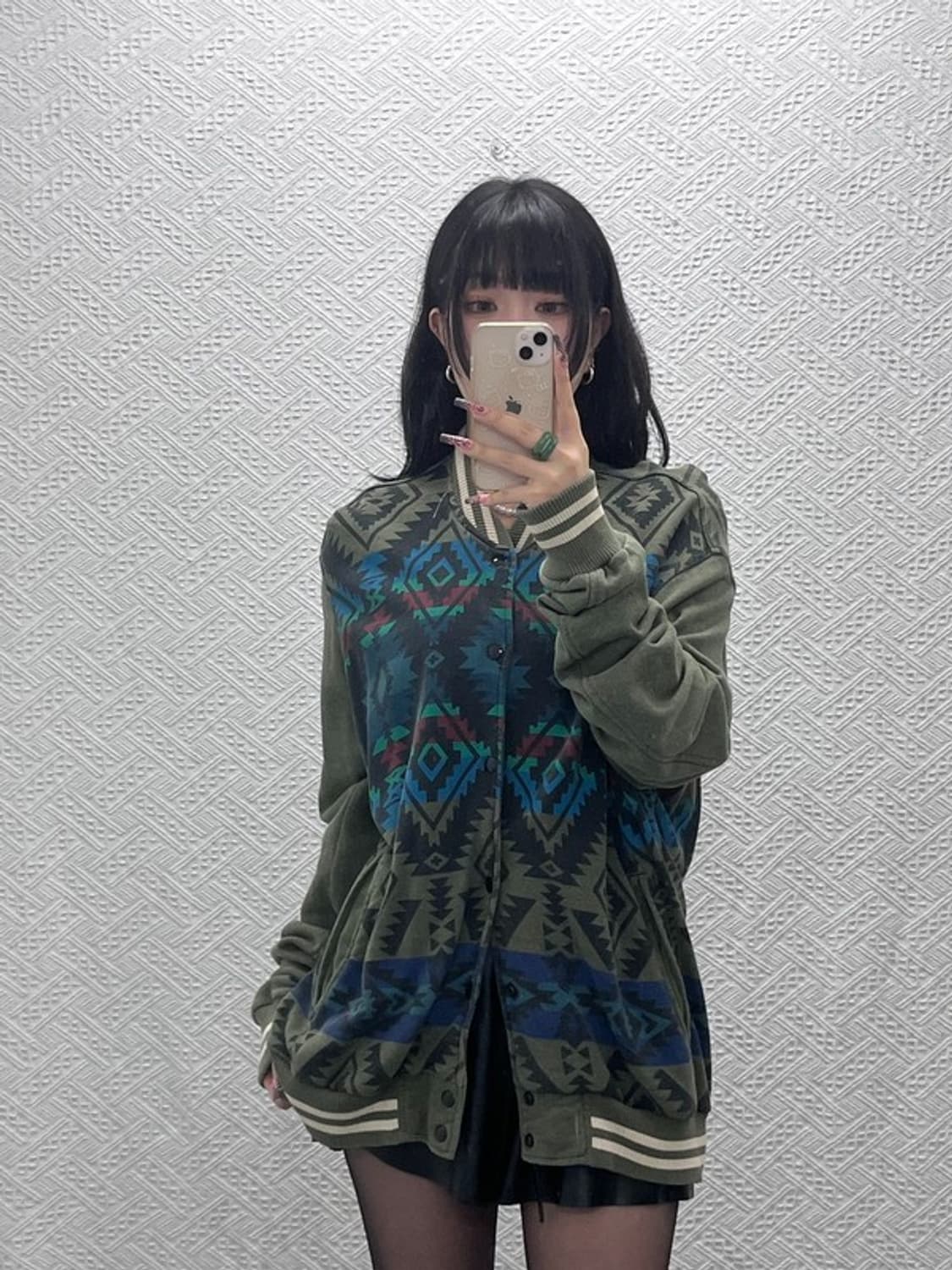 데님 앤 서플라이 랄프로렌 에스닉 히피 바시티자켓 XL C11756 상품이미지1