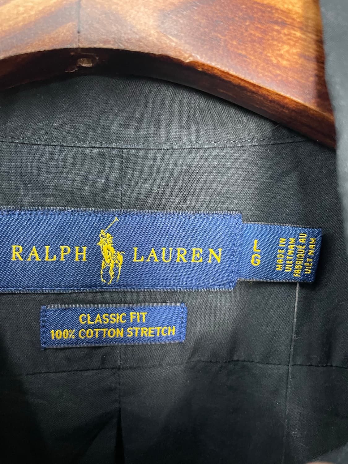 폴로 랄프로렌 블랙 셔츠 H2193 상품이미지5