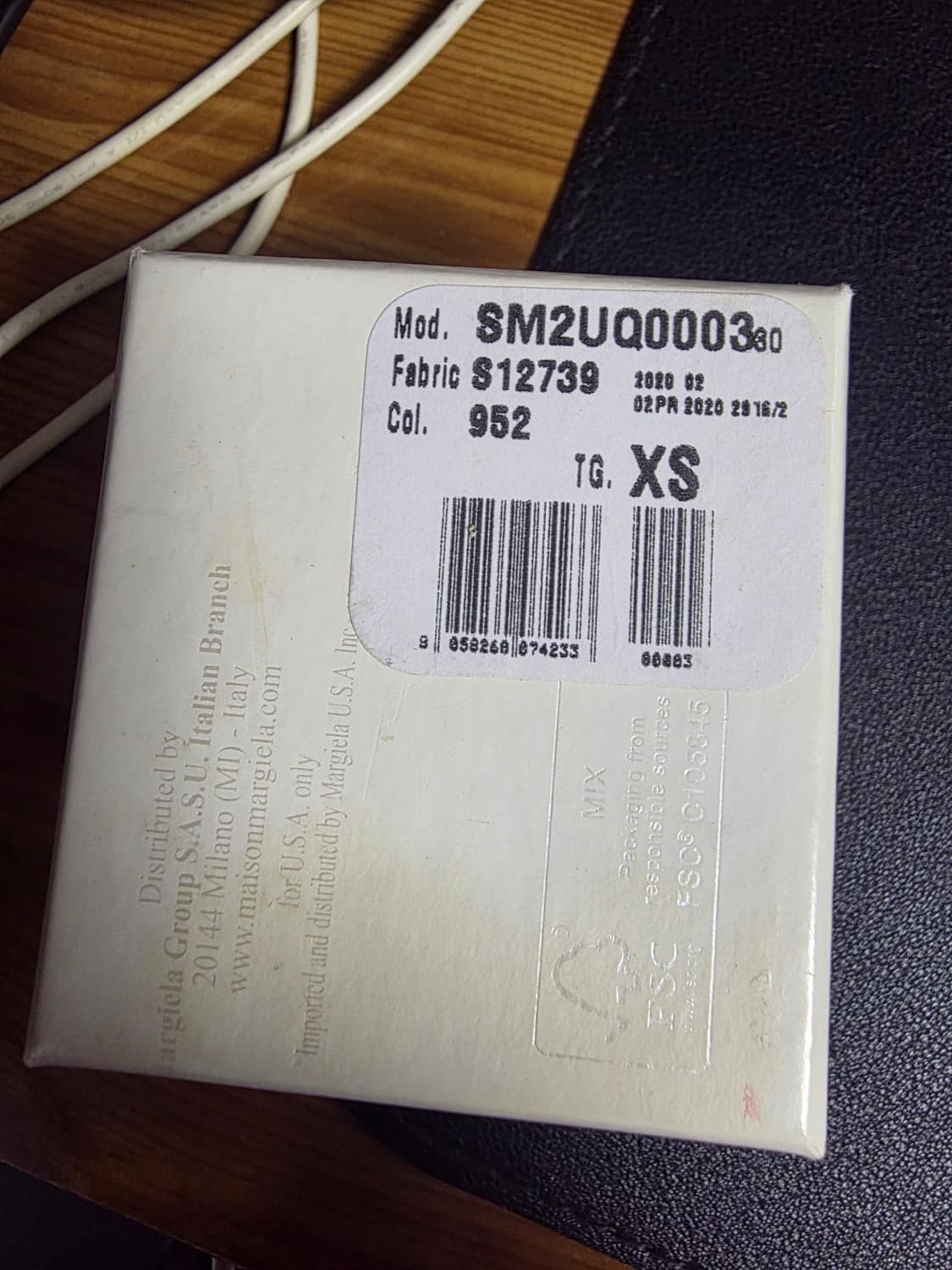 [xs] 메종 마르지엘라 로고 인그레이브드 링 실버 SM2UQ0003 상품이미지10