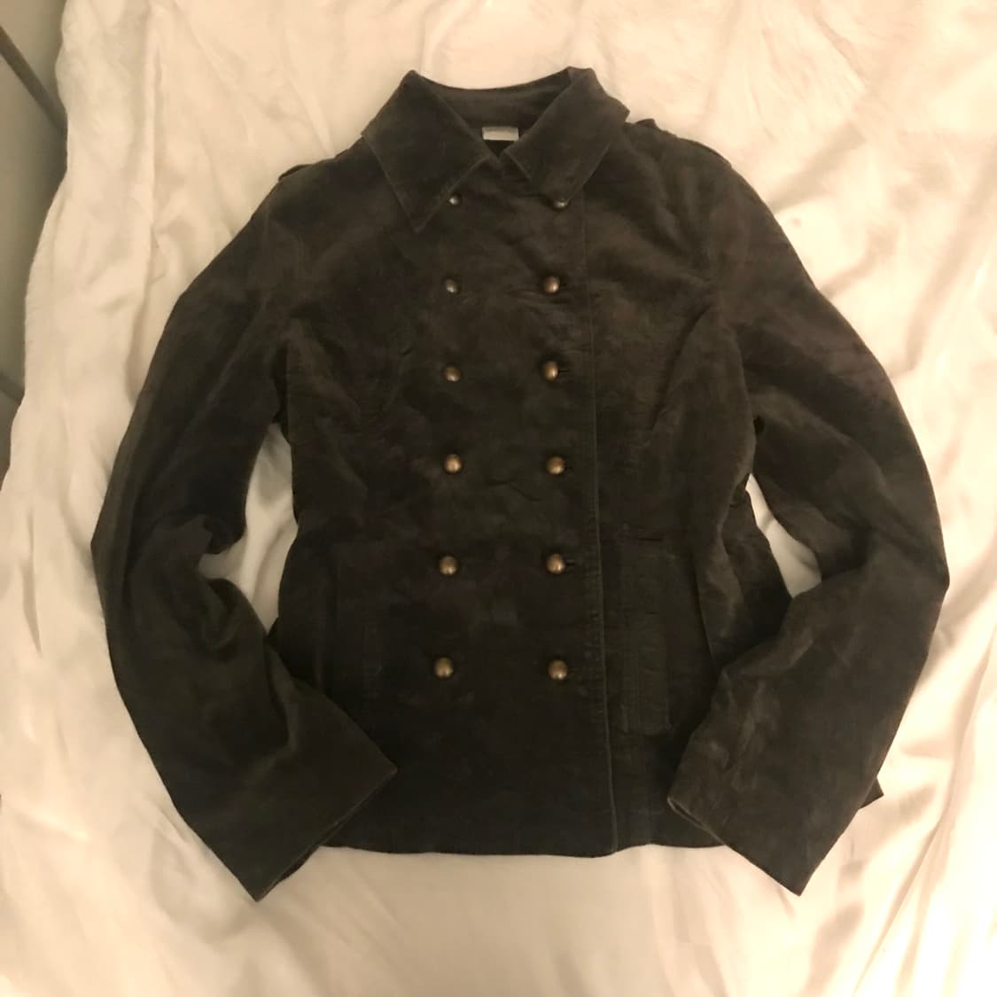 JPN Vintage 로리 갸루 금장 스웨이드 자켓 상품이미지2