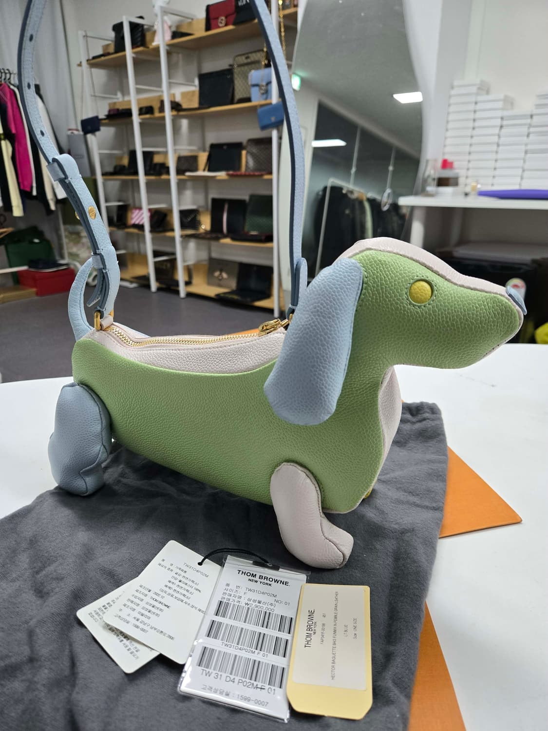 [40%할인]톰브라운 투톤 헥터백 상품이미지1