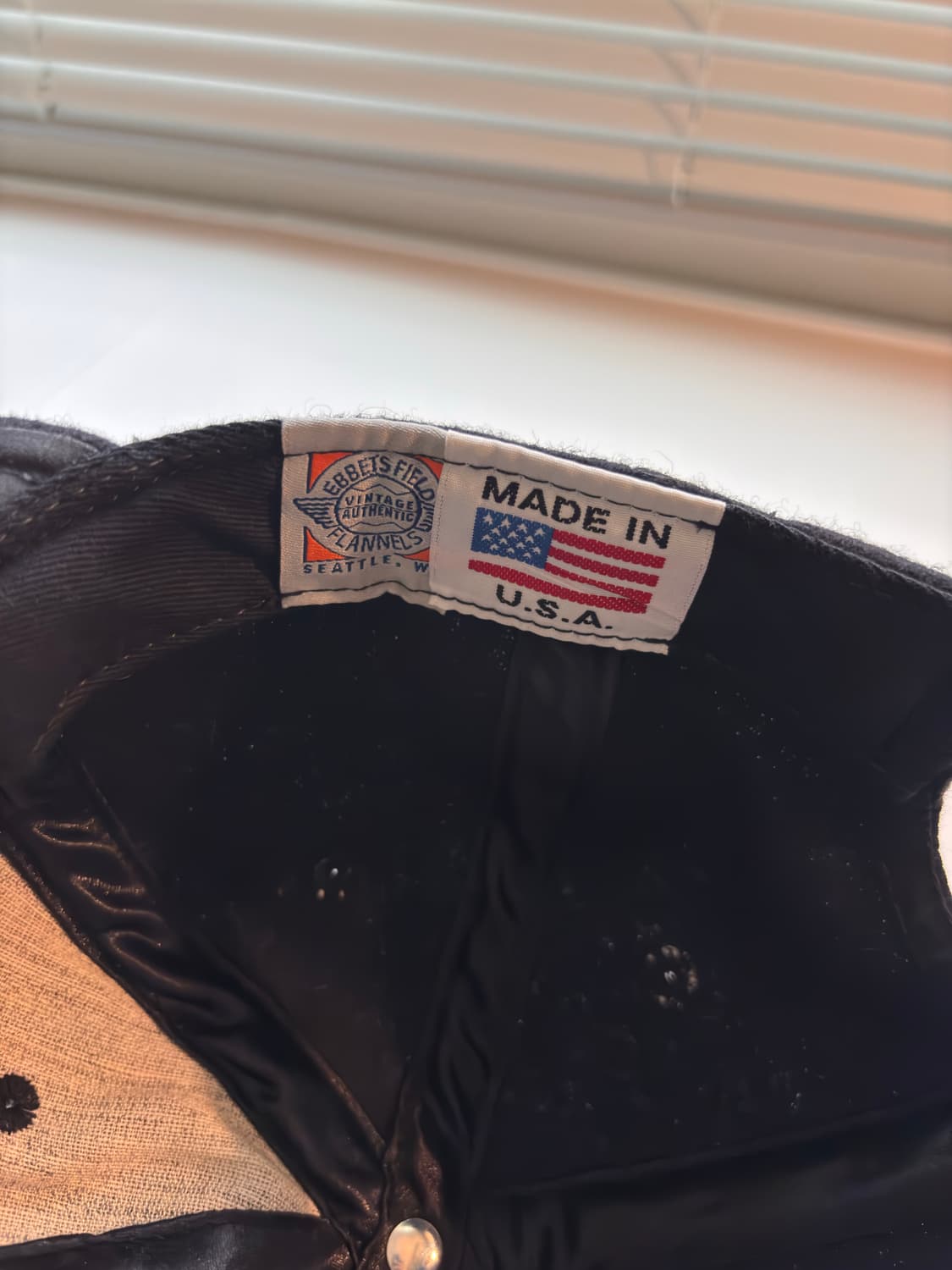 cdg 이벳필드 빈티지 볼캡 블랙 꼼데가르송 상품이미지5