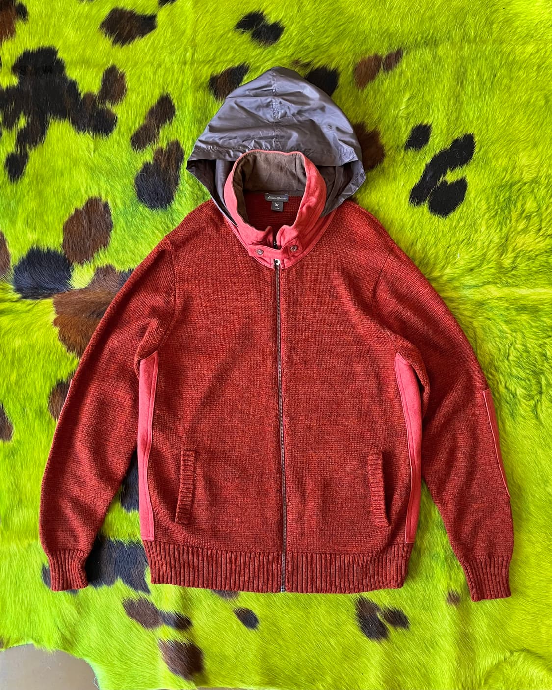Eddie Bauer Wool Knit Zip-up JK 상품이미지4