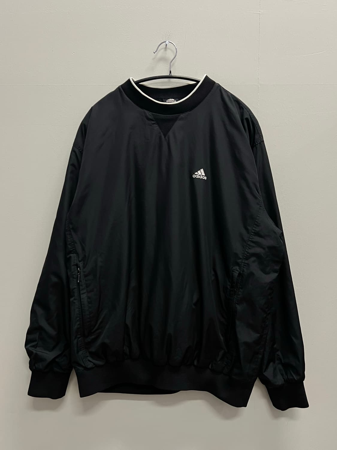 아디다스 올드스쿨 우븐 웜업 블랙 상품이미지2