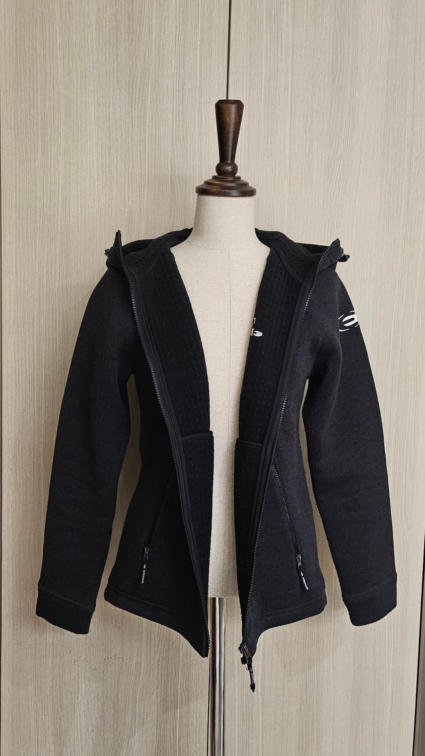 (레어템)아이더(EIDER) 여성 니트 캐주얼 플리스 기모후드 집업 M 상품이미지8