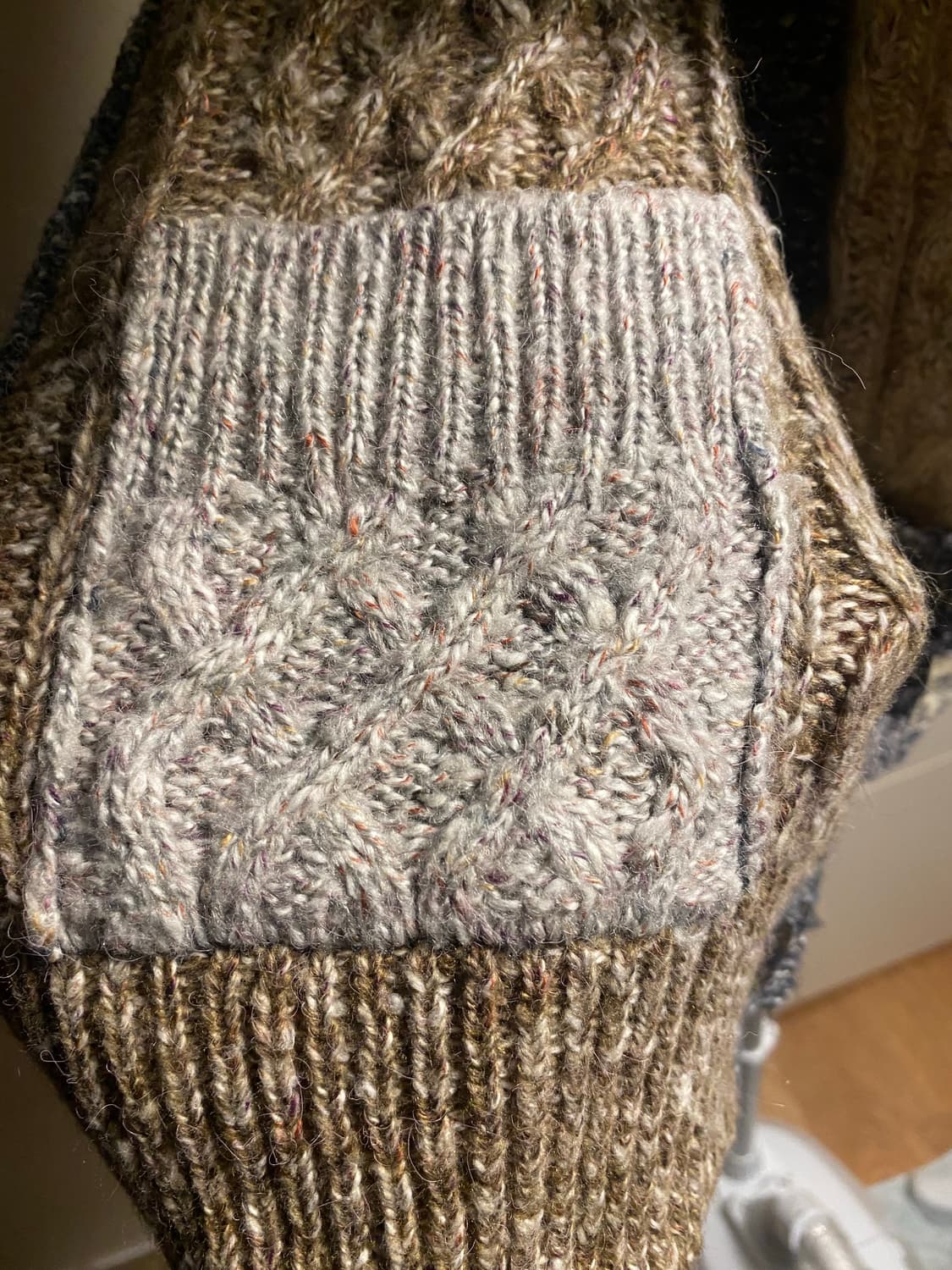 LIME.INC 케이블 니트 조끼 M 상품이미지8