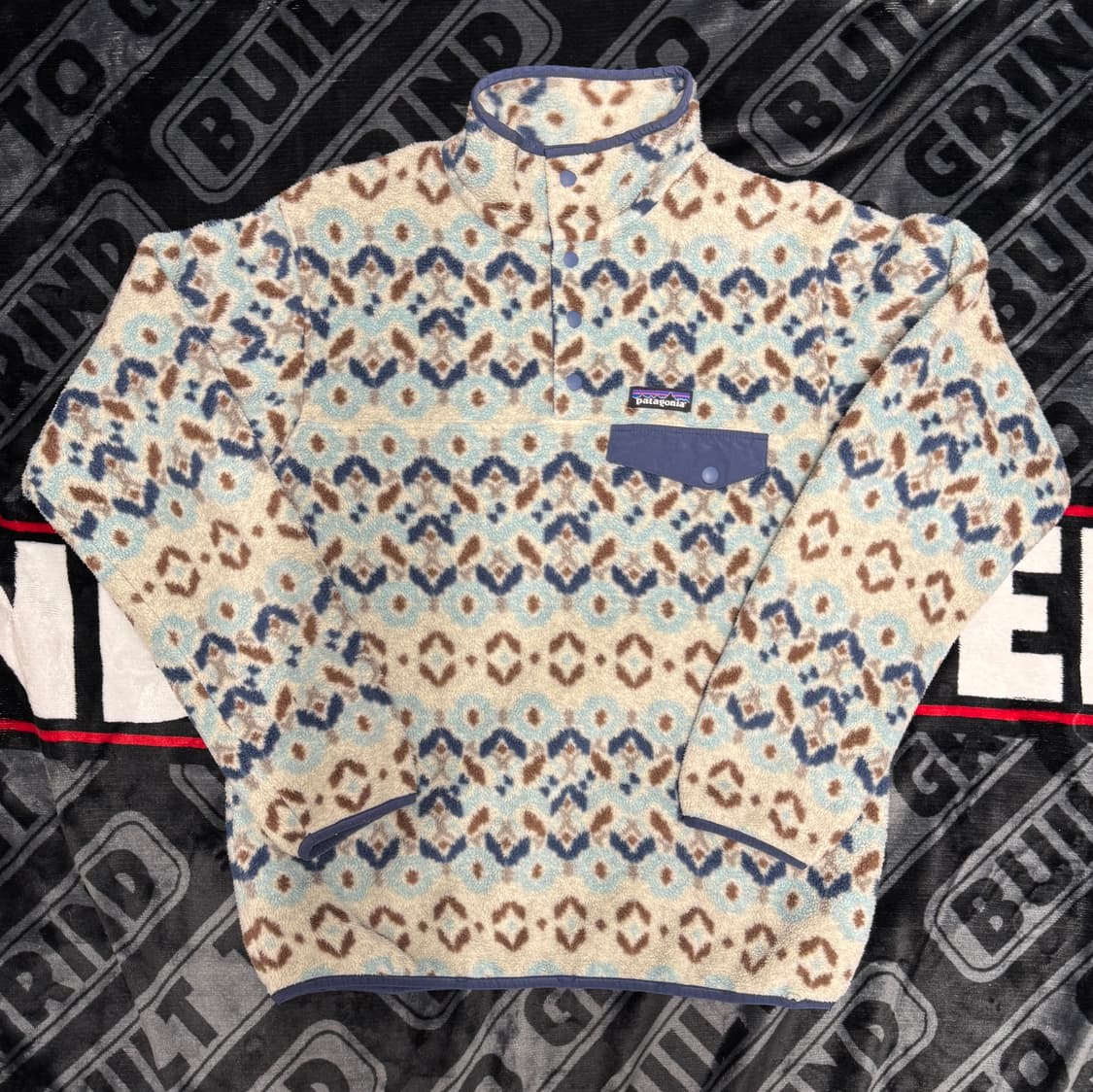 파타고니아 신칠라 스냅 티 풀 오버 툰드라 클루스터 빅 스카이 블루 상품이미지1
