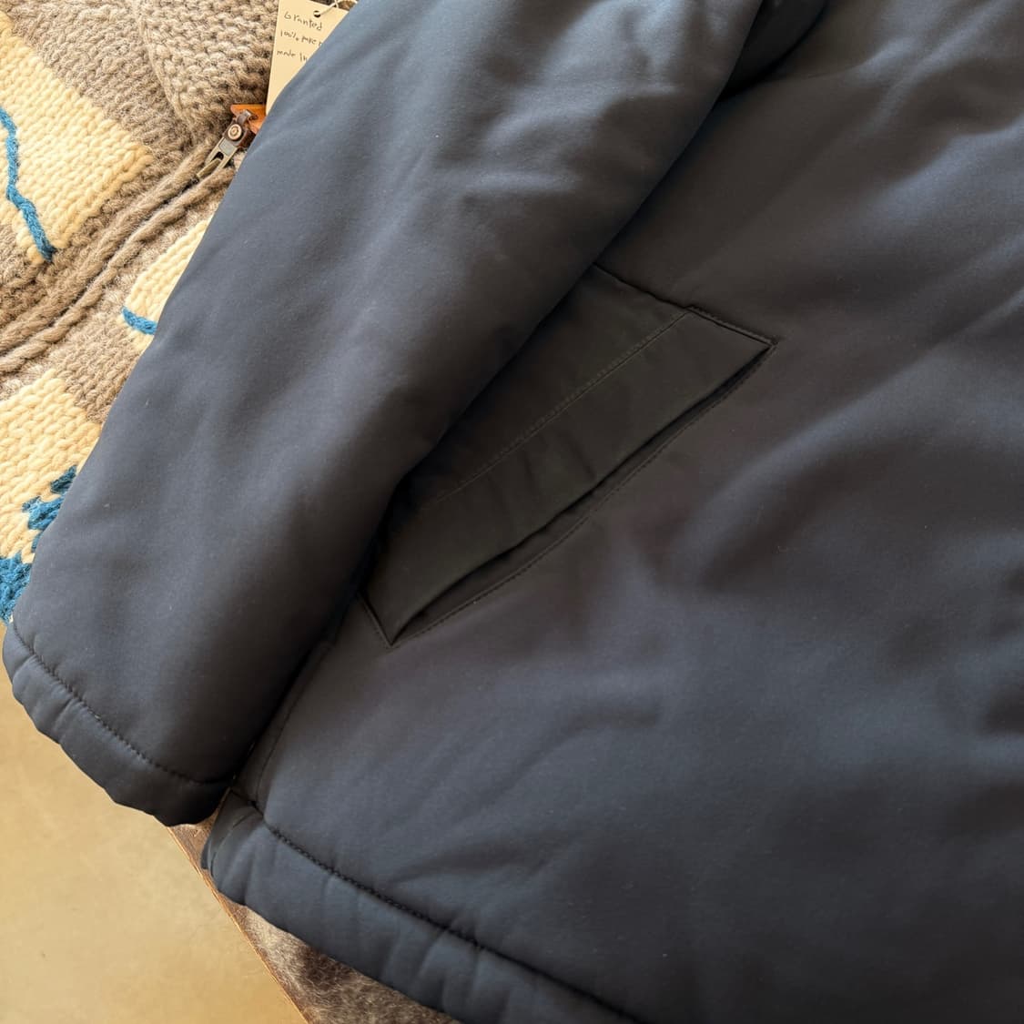 아르마니 익스체인지 후드 패딩 자켓 L XL 상품이미지2