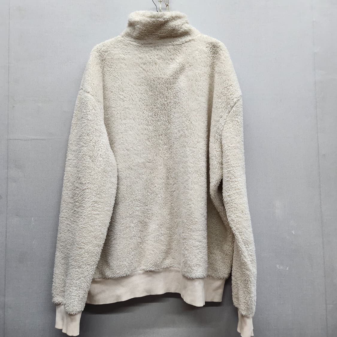 자라 뽀글이 반집업 맨투맨 XL(2XL) 상품이미지4