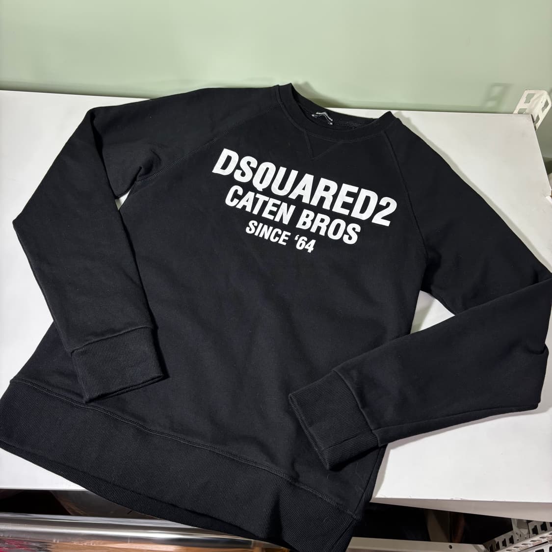 L 디스퀘어드2 블랙 브로스 맨투맨 상품이미지1