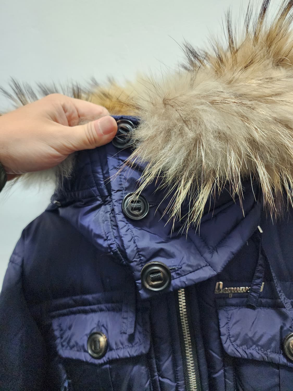 Dsquared2 디스퀘어드2 콜마이너 라쿤 패딩 상품이미지4