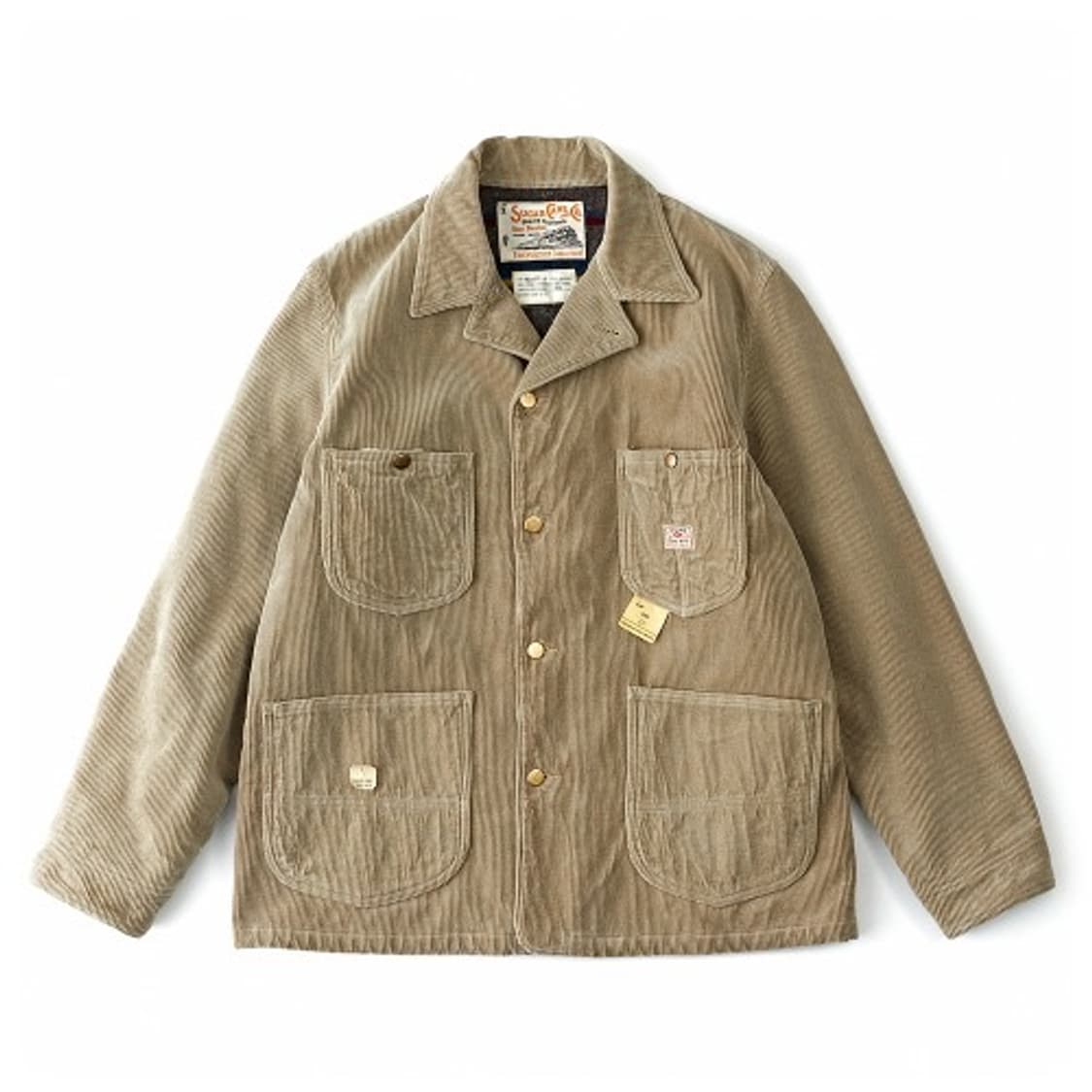 SUGARCANE 슈가케인 코듀로이 워크 자켓 40 상품이미지1