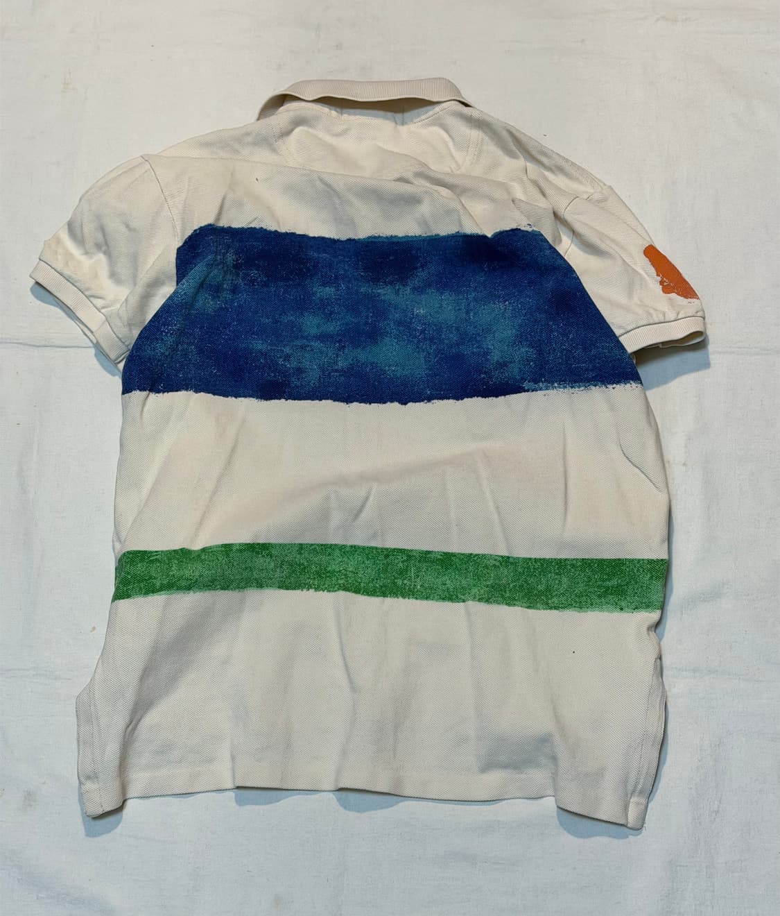 폴로 랄프로렌 빈티지 빅포니 치프키프 페인팅 카라티 상품이미지3