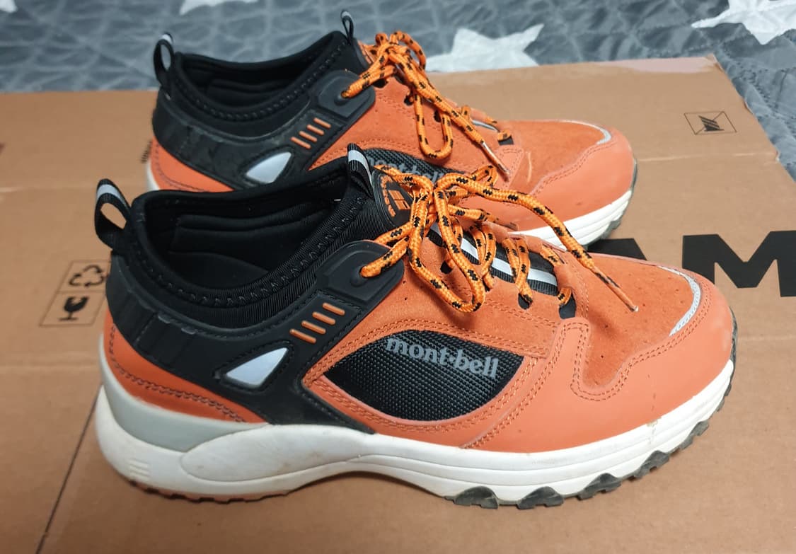 몽벨 라이프 플렉스 트레킹 슈즈 오렌지 (240) 상품이미지1
