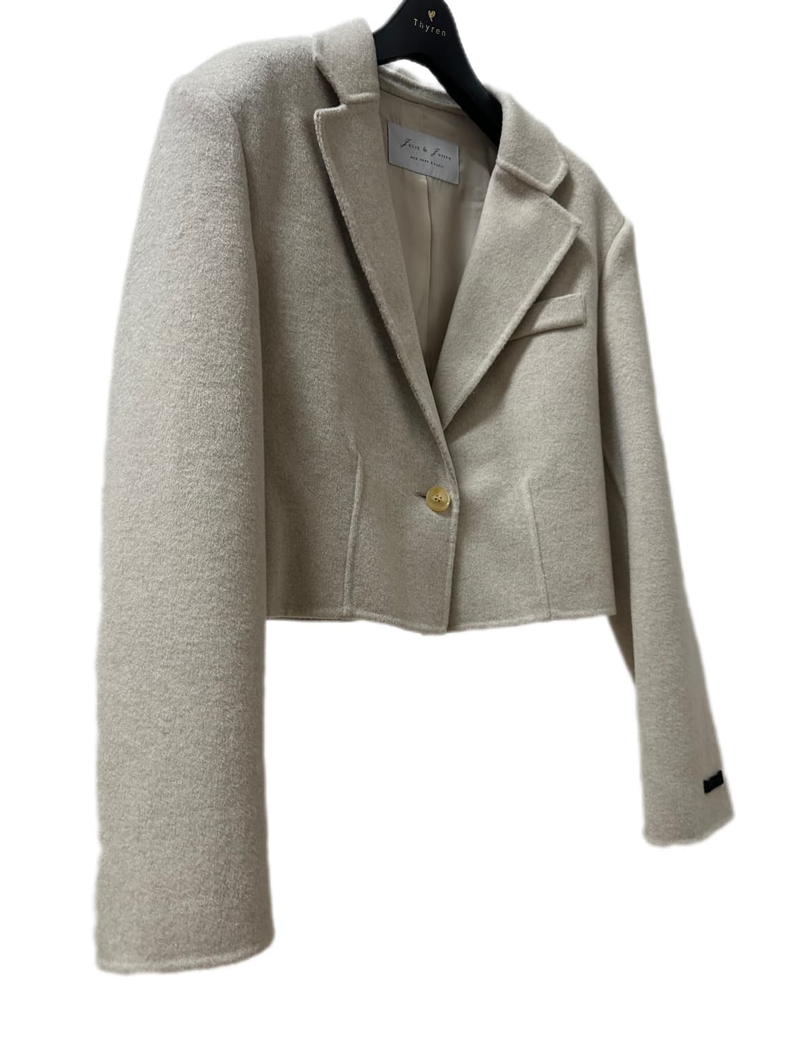 (새상품) 제평 고퀄 핸드메이드 울캐시미어 자켓 색2가지 상품이미지4