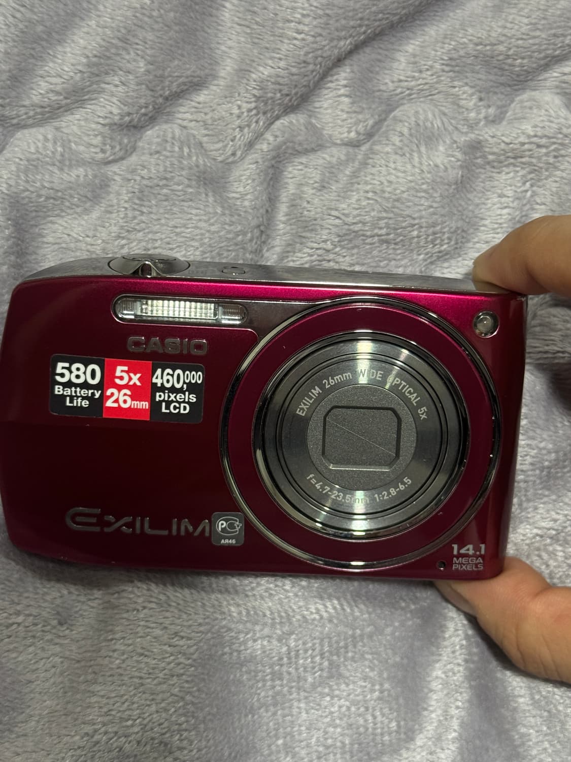 카시오 엑슬림 z2000 핑크 상품이미지1