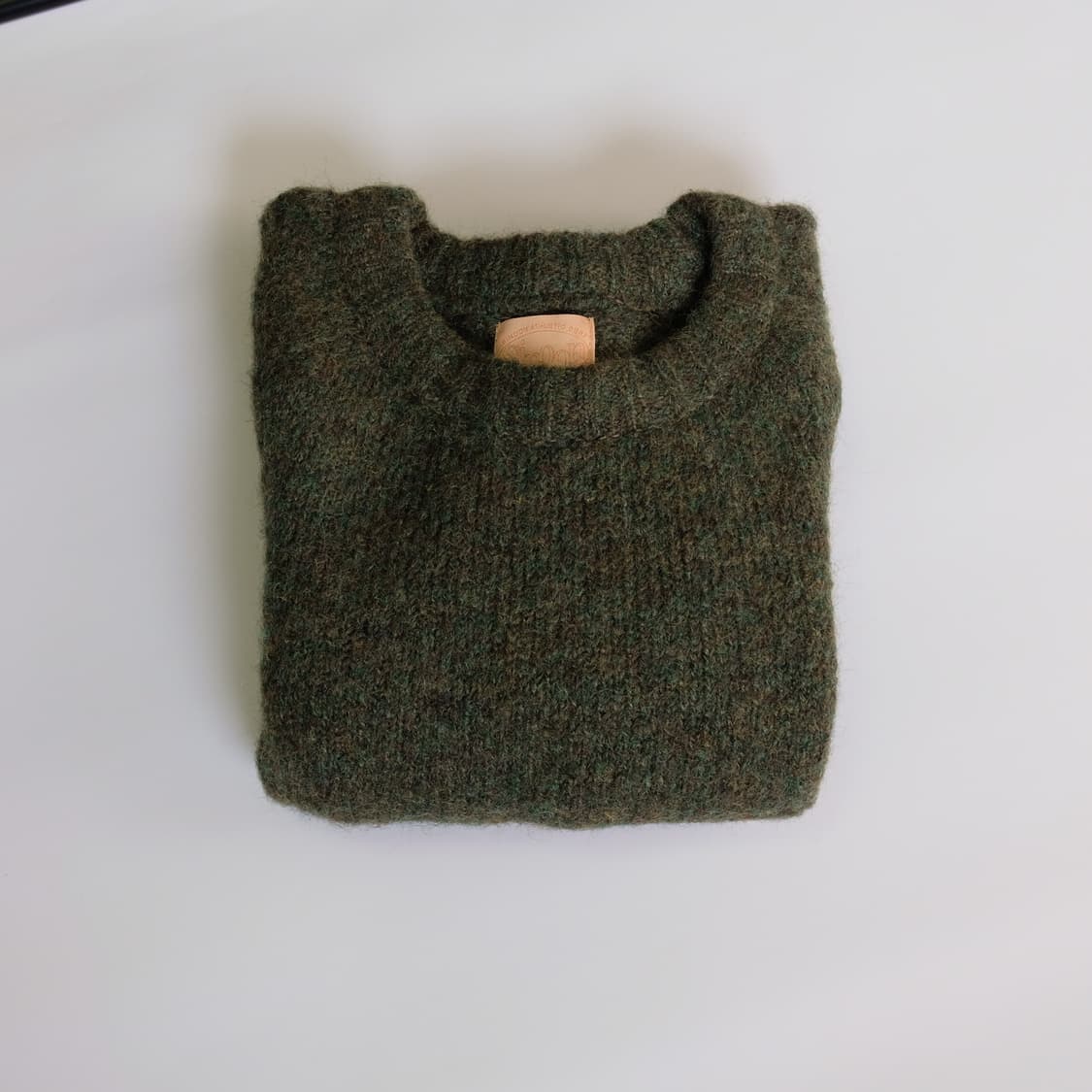 Mixed Pullover Knit (Green) 상품이미지7