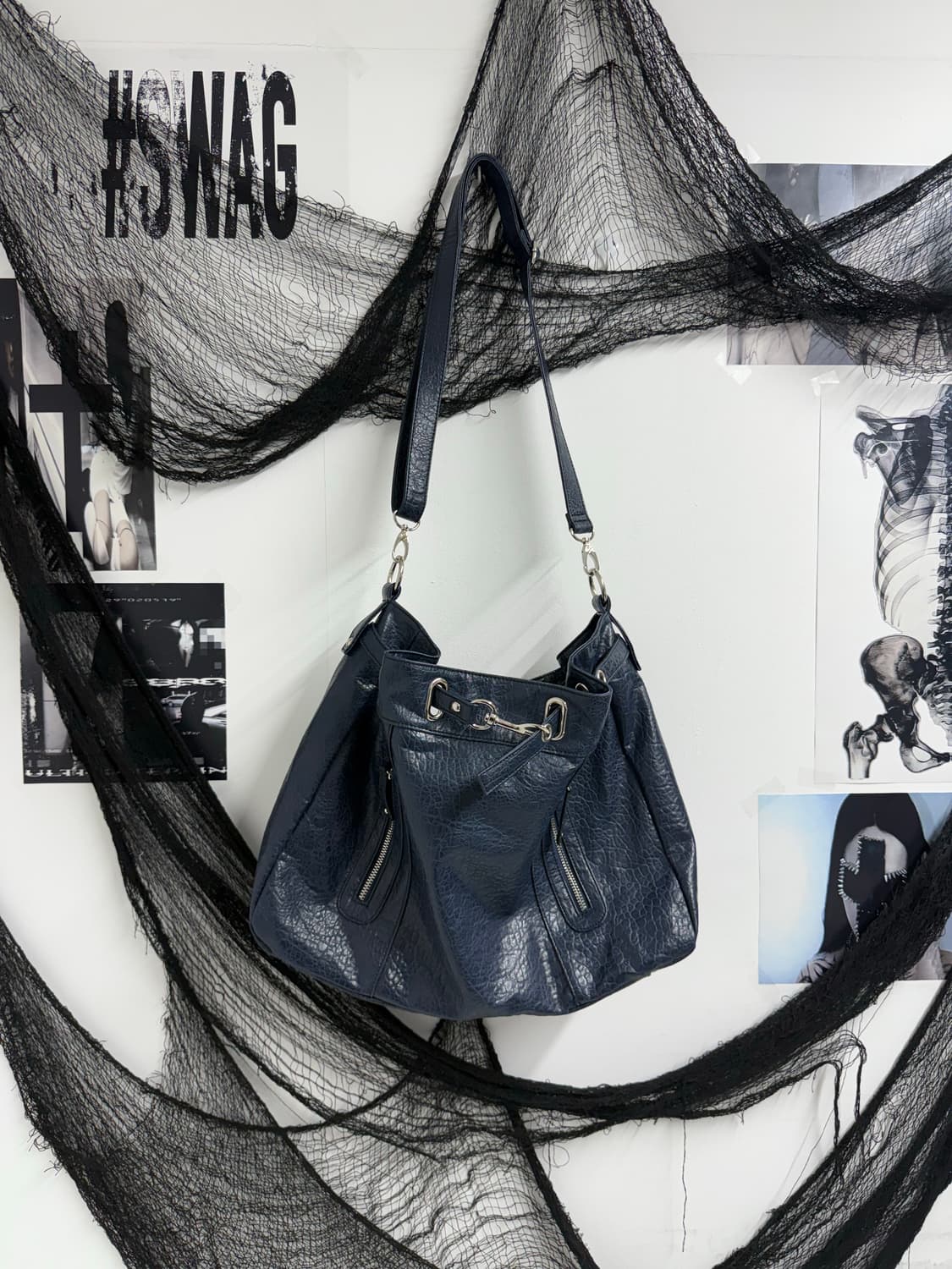 00s chain detail shoulder bag 상품이미지1