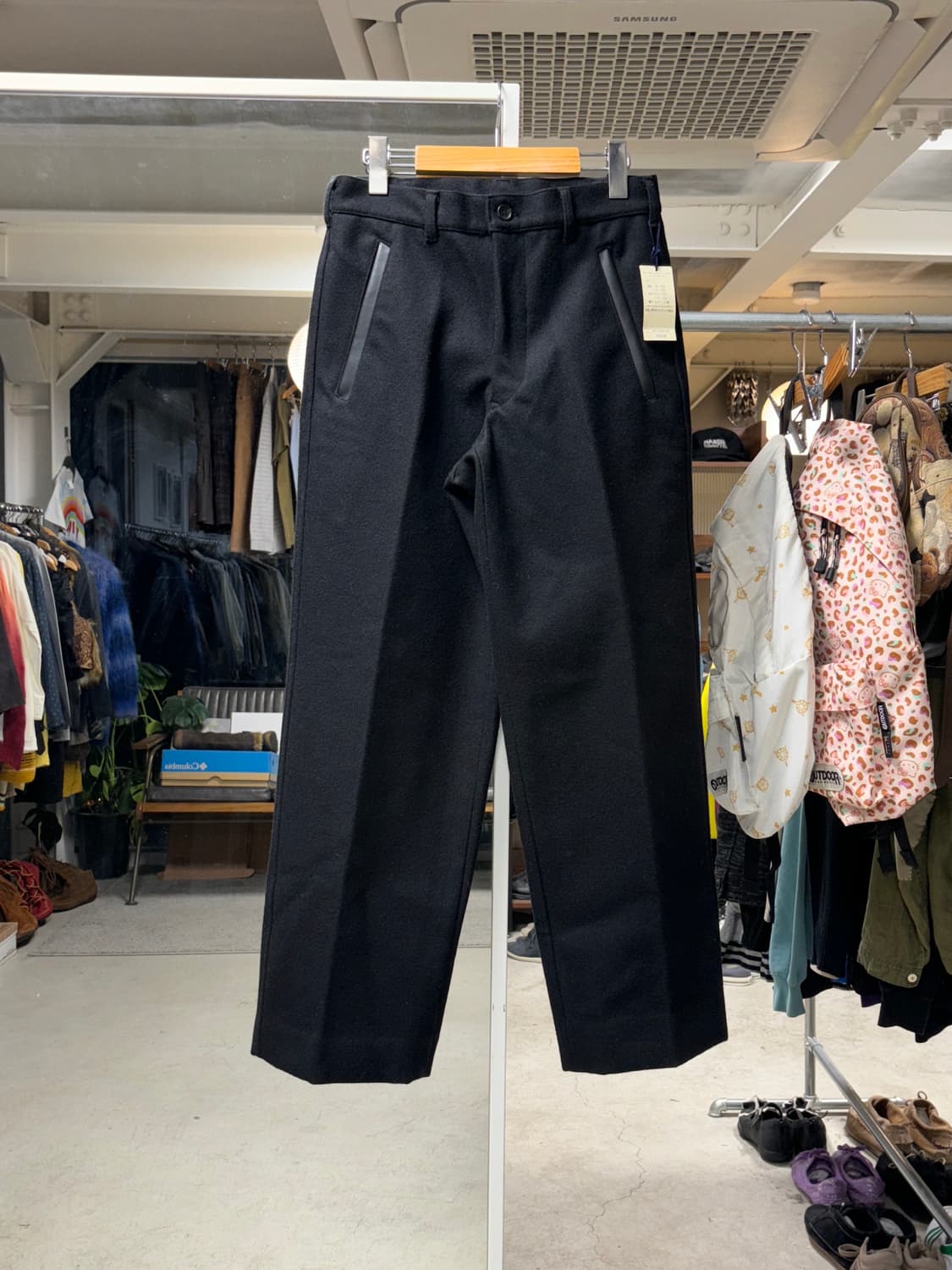 니콜 클럽 포맨 울 팬츠 상품이미지1