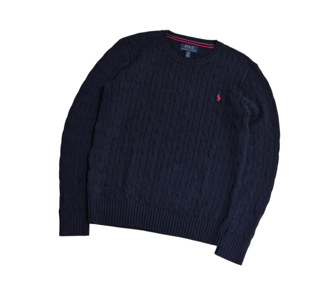 폴로 랄프로렌 꽈배기 니트 상품이미지1