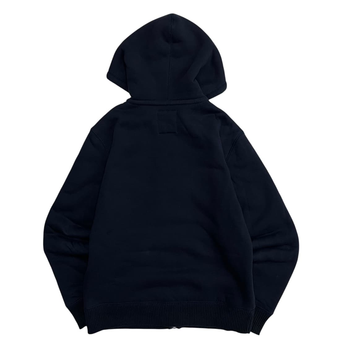 갭 센터로고 네이비 양털 후드집업 S 상품이미지3