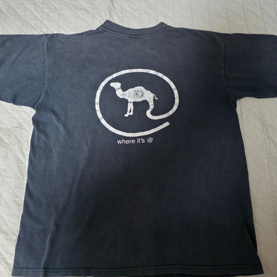 [XL] 90s 카멜 포켓 프로모 티셔츠 ver. 굿에이징 상품이미지4