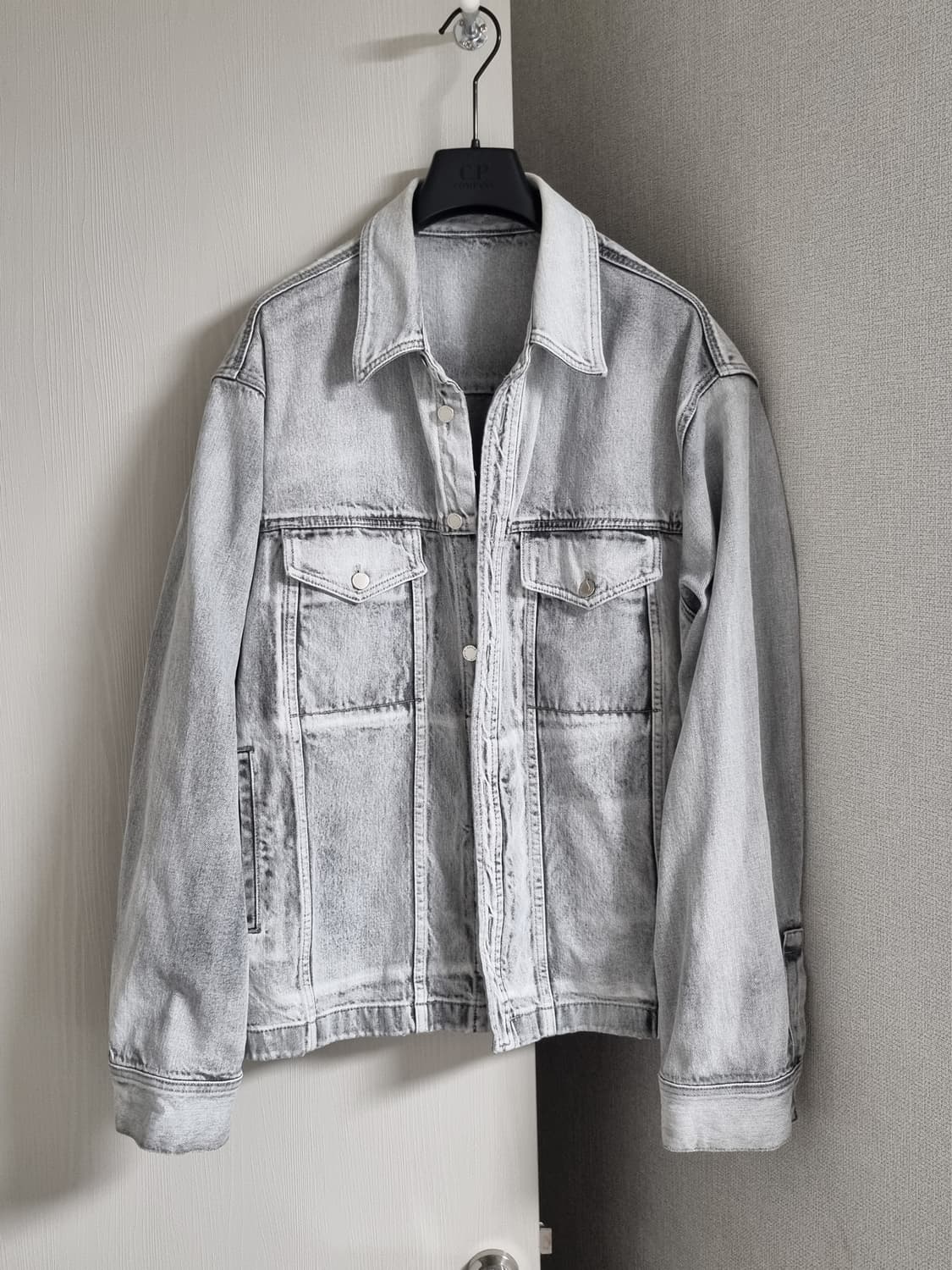 솔리드옴므 워싱 데님자켓 상품이미지1
