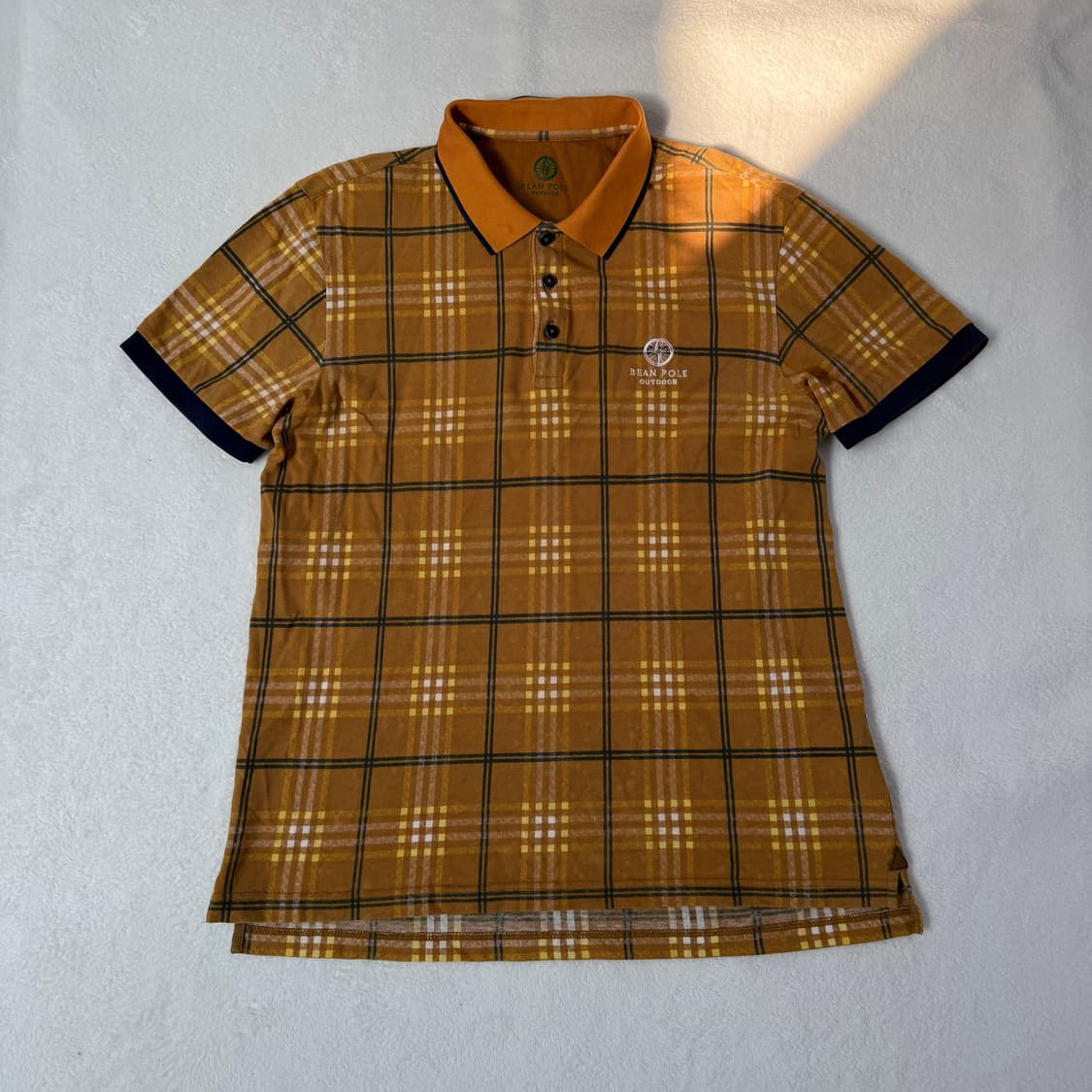 100 빈폴 아웃도어 체크 반팔티 0310T 상품이미지1