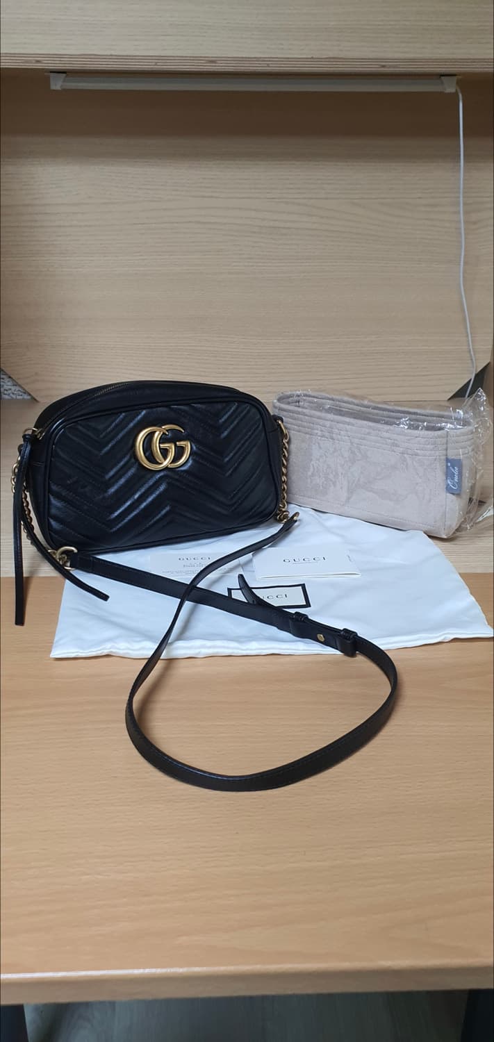 구찌 마몬트 마틀라세 스몰 크로스/크로스백 새상품급 정품(감정O) 상품이미지2