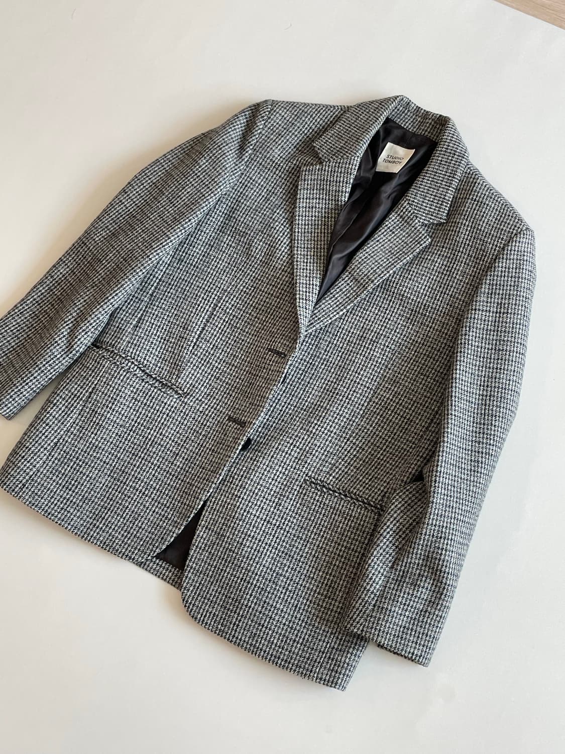 스튜디오 톰보이 하운드투스 자켓 상품이미지1