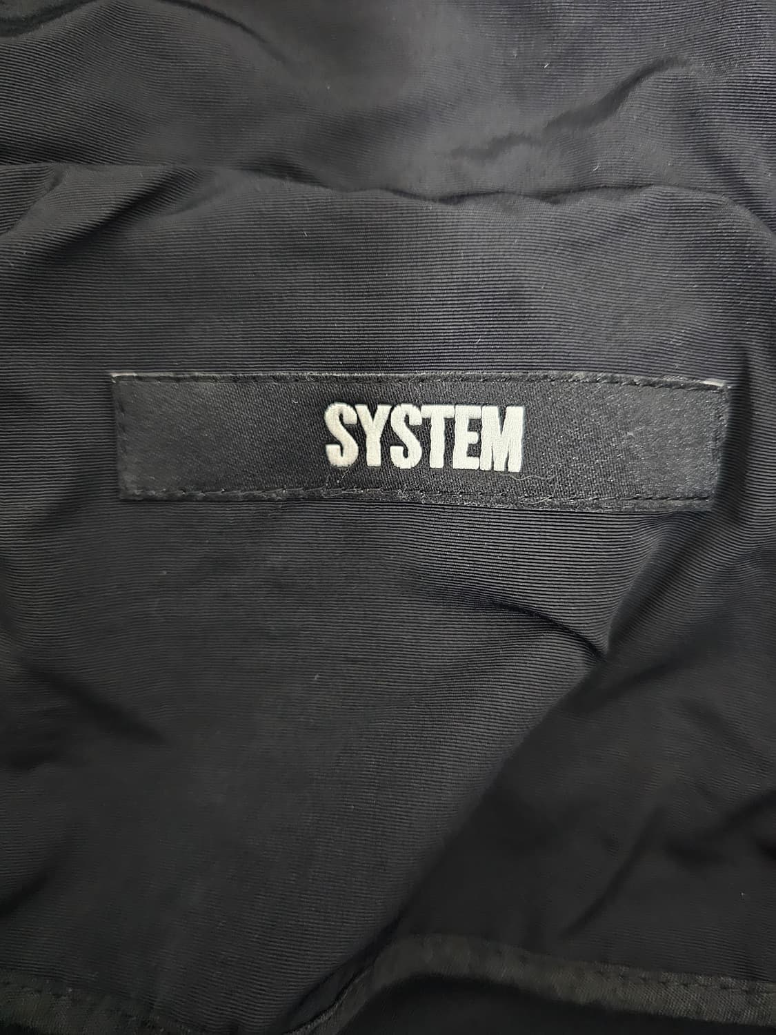 한섬 시스템 나일론 포켓 점퍼자켓 100 오버핏 상품이미지4