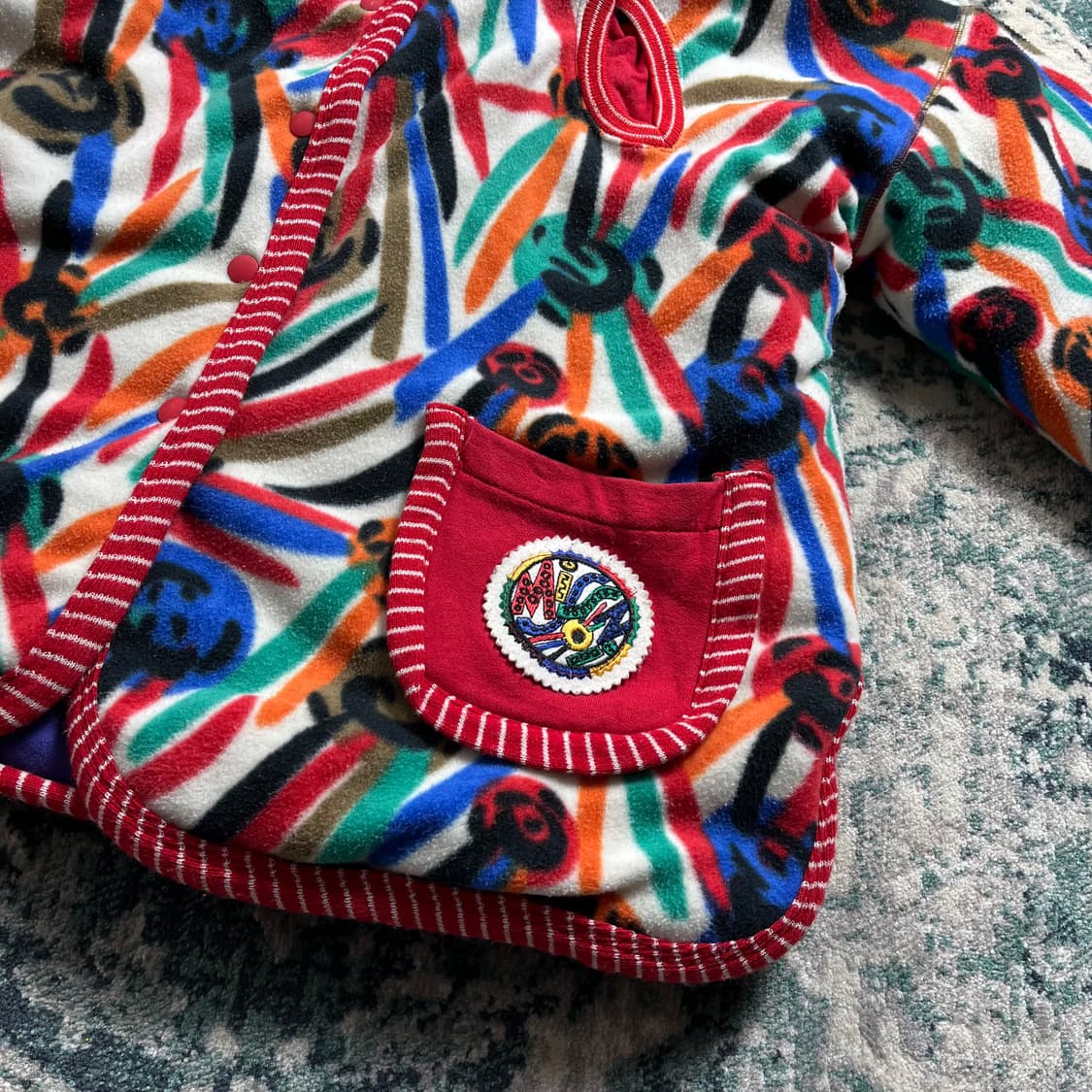 Missoni 미쏘니 멀티컬러 후리스 후드 자켓(M) 상품이미지2