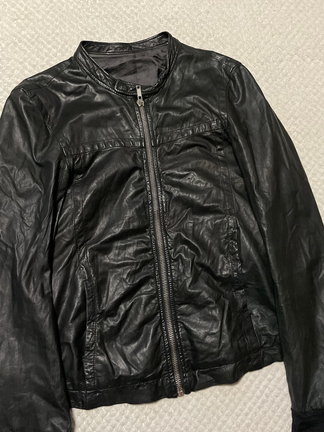 RICK OWENS 릭 오웬스 06FW 램스킨 양가죽 레더 자켓 상품이미지5