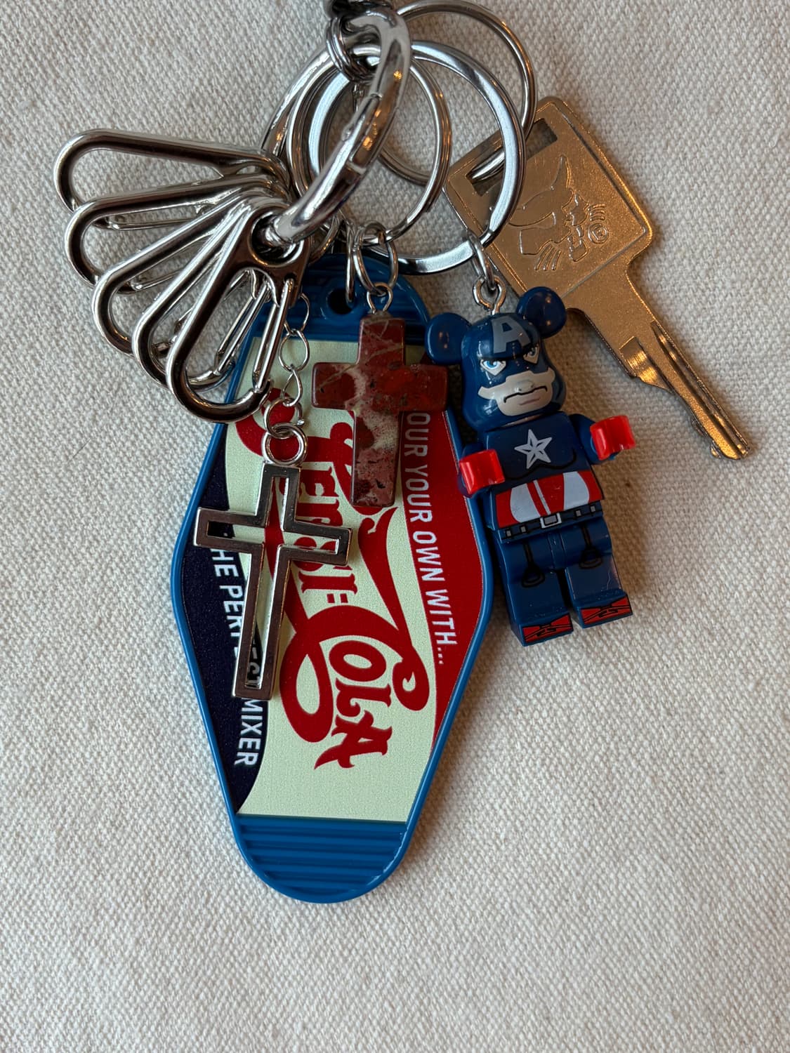 히어로 크로스 빈티지 믹스 키링 상품이미지3