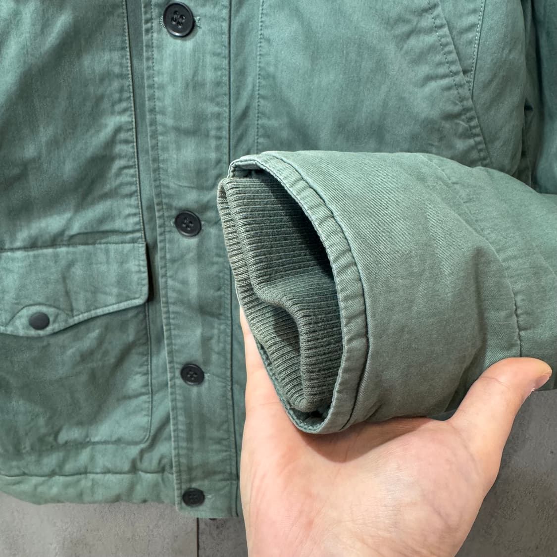 라코스테 라이브 M65 타입 밀리터리 점퍼 (L)   상품이미지4