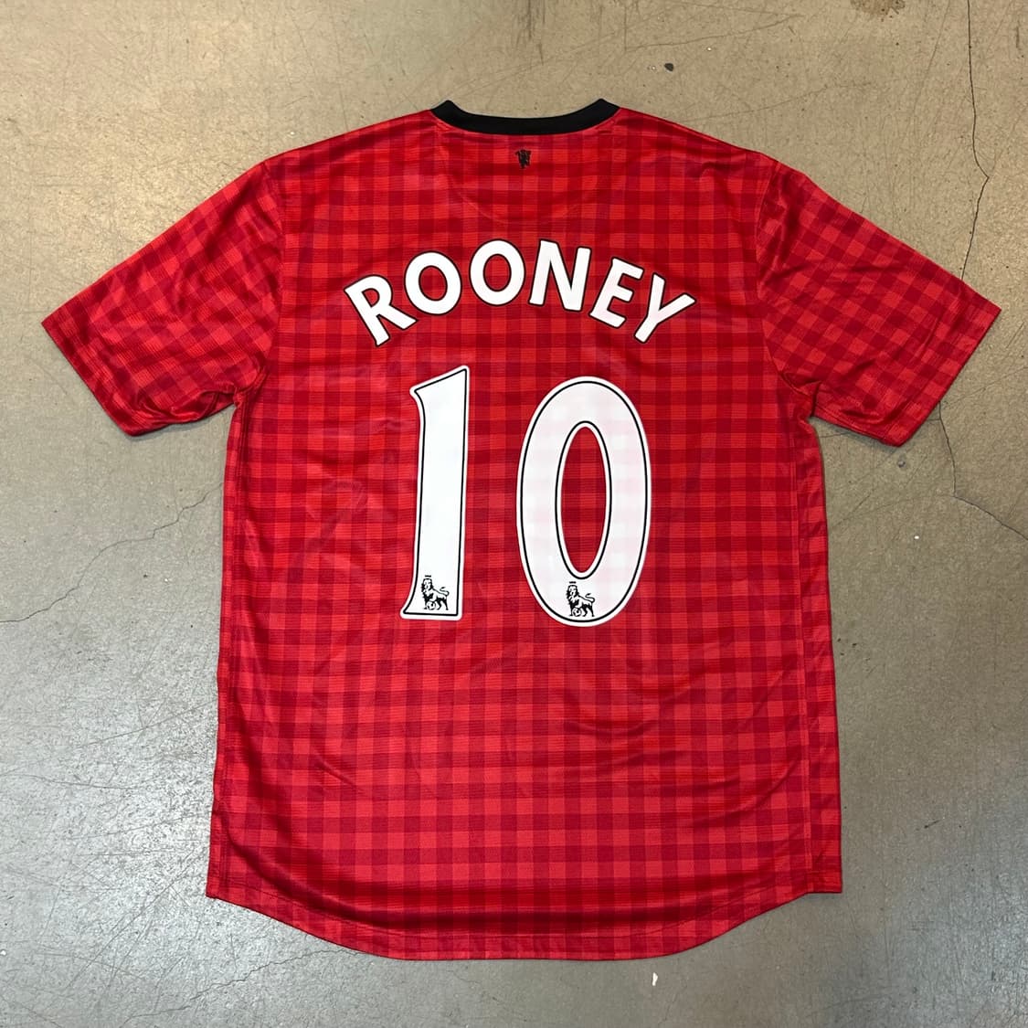 105 나이키 맨체스터유나이티드 No.10 루니 반팔 유니폼 상품이미지2