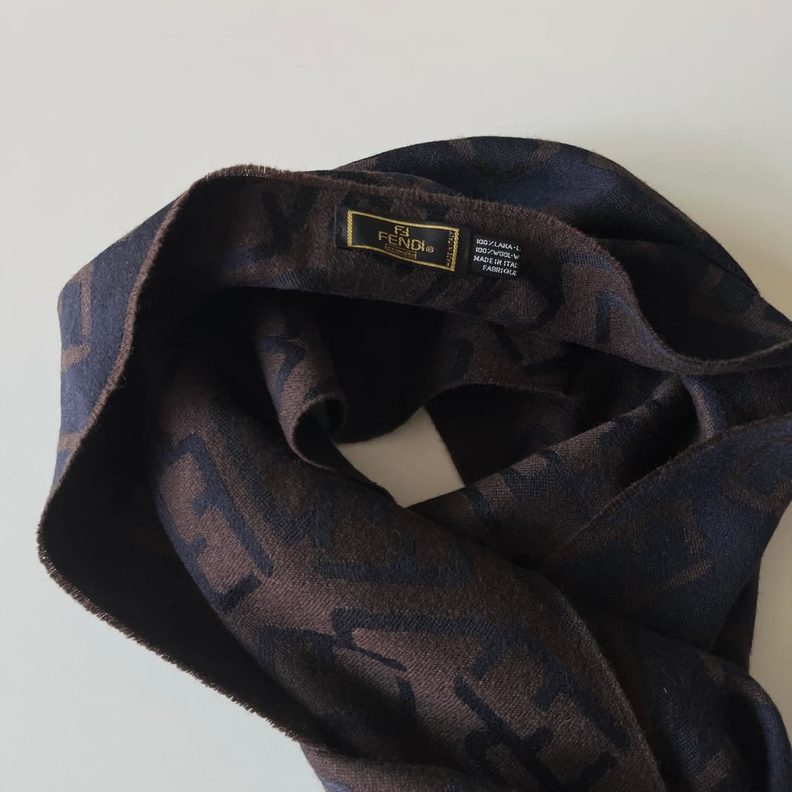 FENDI cravatte 80's reversible muffler 상품이미지9