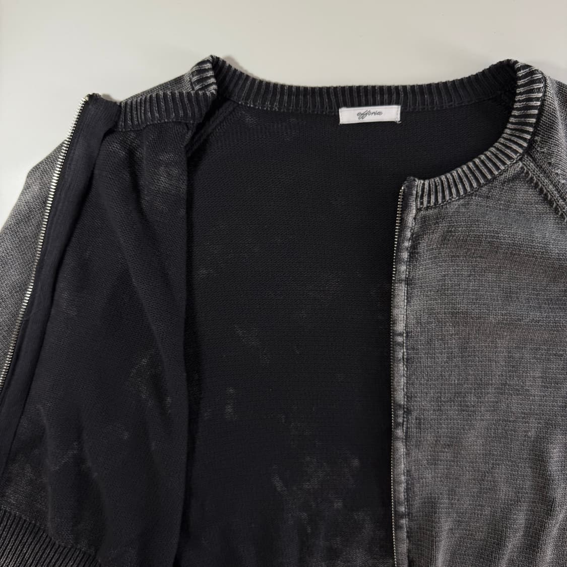 Efforia Knit zip-up 상품이미지7