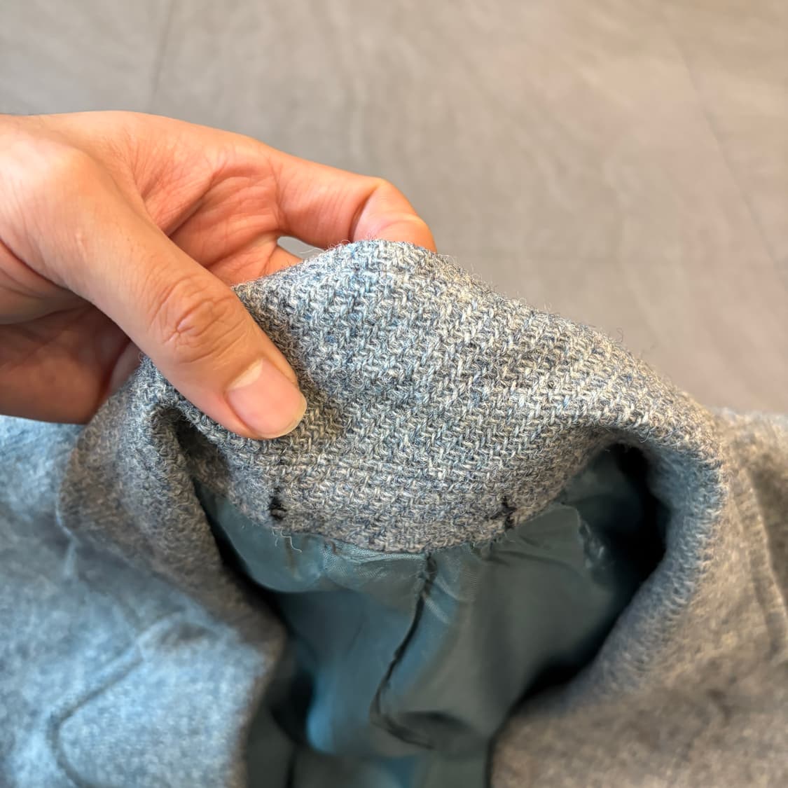 빈티지 해리스트위드 울 자켓  상품이미지6