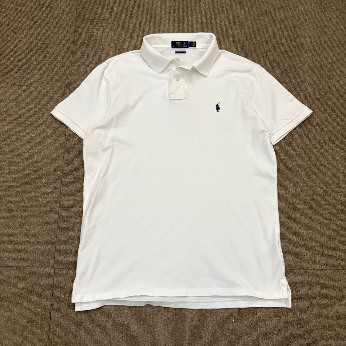 polo 랄프로렌 폴로 피케 카라티 화이트 L 상품이미지1