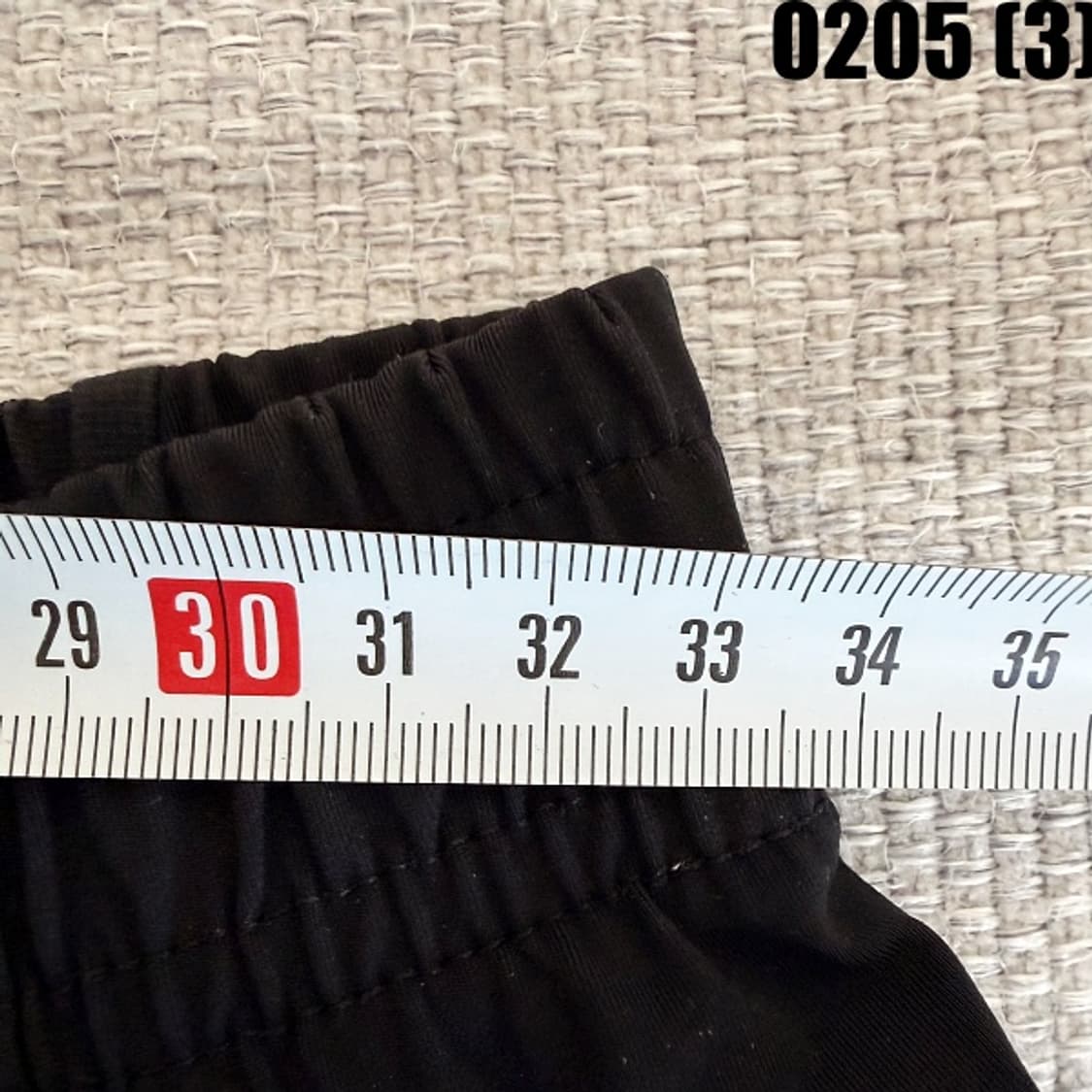 [실측확인] 데상트 여성 블랙 트레이닝 트랙 팬츠 0205(3) 상품이미지4