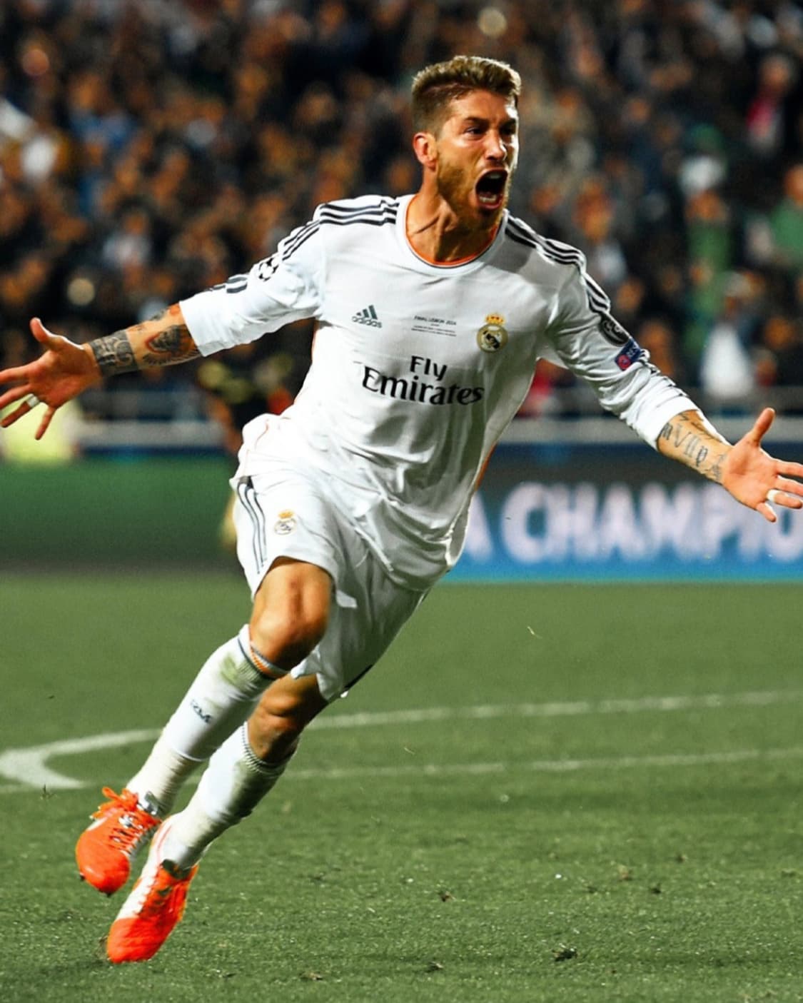 13-14 레알 홈 세르히오 라모스 긴팔유니폼 챔스결승버전 L 상품이미지9